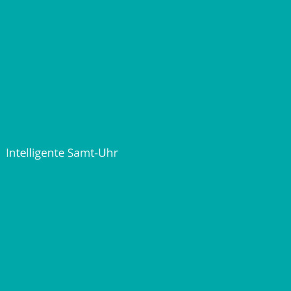 Intelligente Samt-Uhr