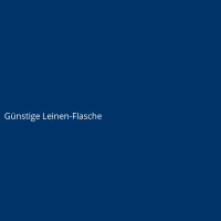 G&uuml;nstige Leinen-Flasche