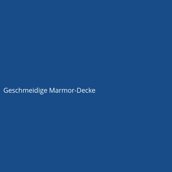 Geschmeidige Marmor-Decke