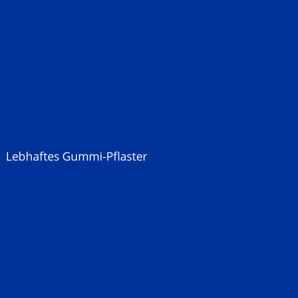 Lebhaftes Gummi-Pflaster