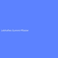 Lebhaftes Gummi-Pflaster