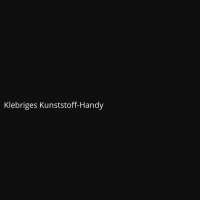 Klebriges Kunststoff-Handy
