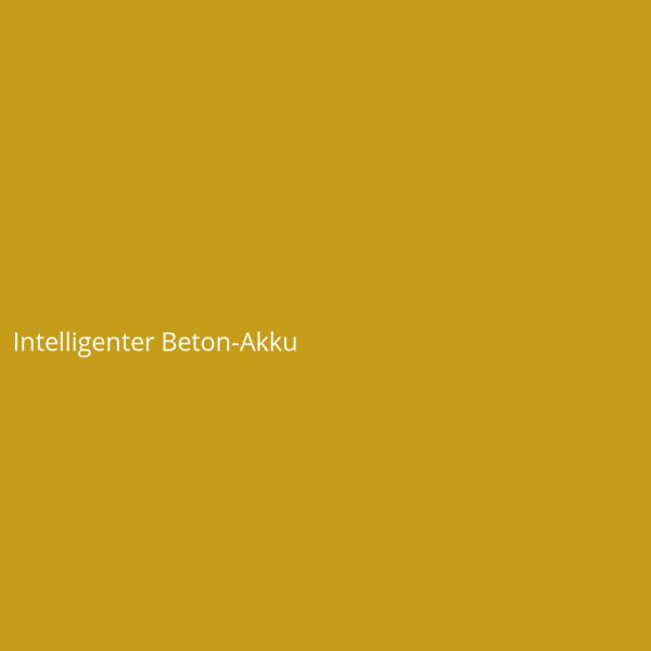Intelligenter Beton-Akku