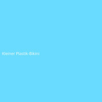 Kleiner Plastik-Bikini