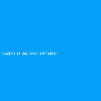 Rustikales Baumwolle-Pflaster