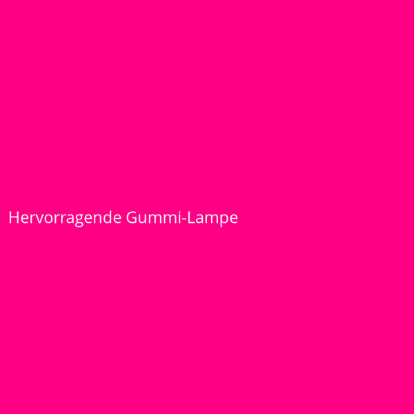 Hervorragende Gummi-Lampe