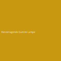 Hervorragende Gummi-Lampe